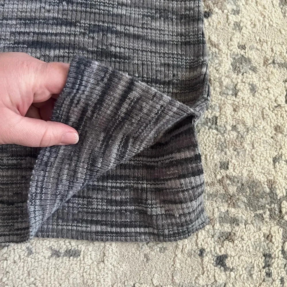 Kids Zara Gray Marled Knit dress‎